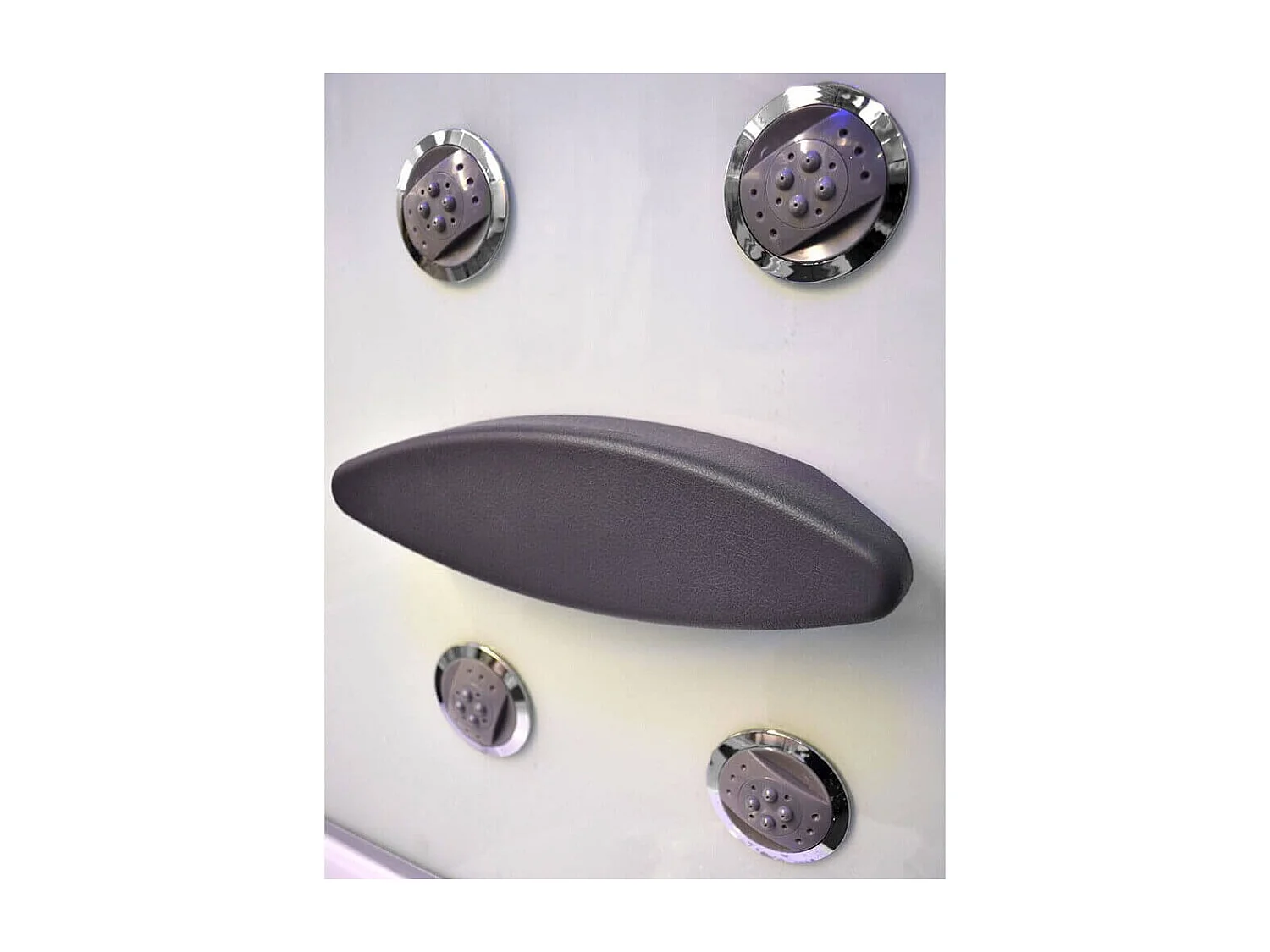 Home Deluxe Douche à vapeur EXCLUSIVE Blanc