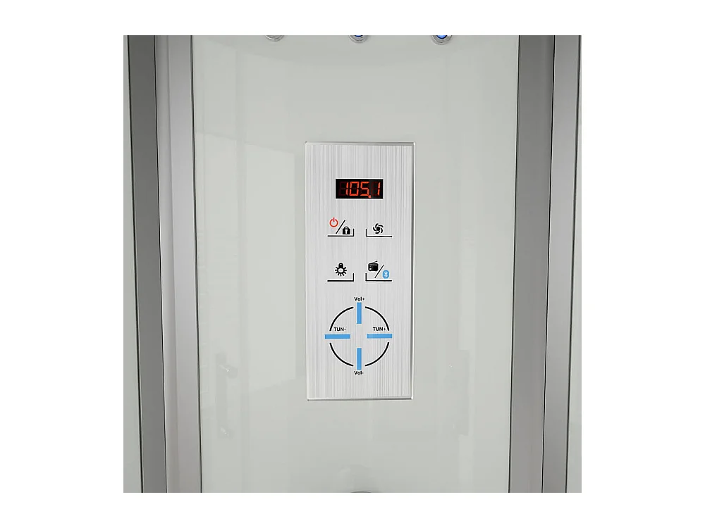 Cabine de douche Home Deluxe WHITE PEARL 90 x 90 cm