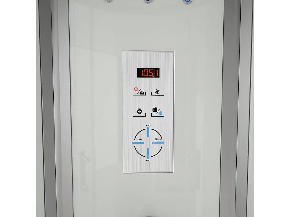 Cabine de douche Home Deluxe WHITE PEARL 90 x 90 cm