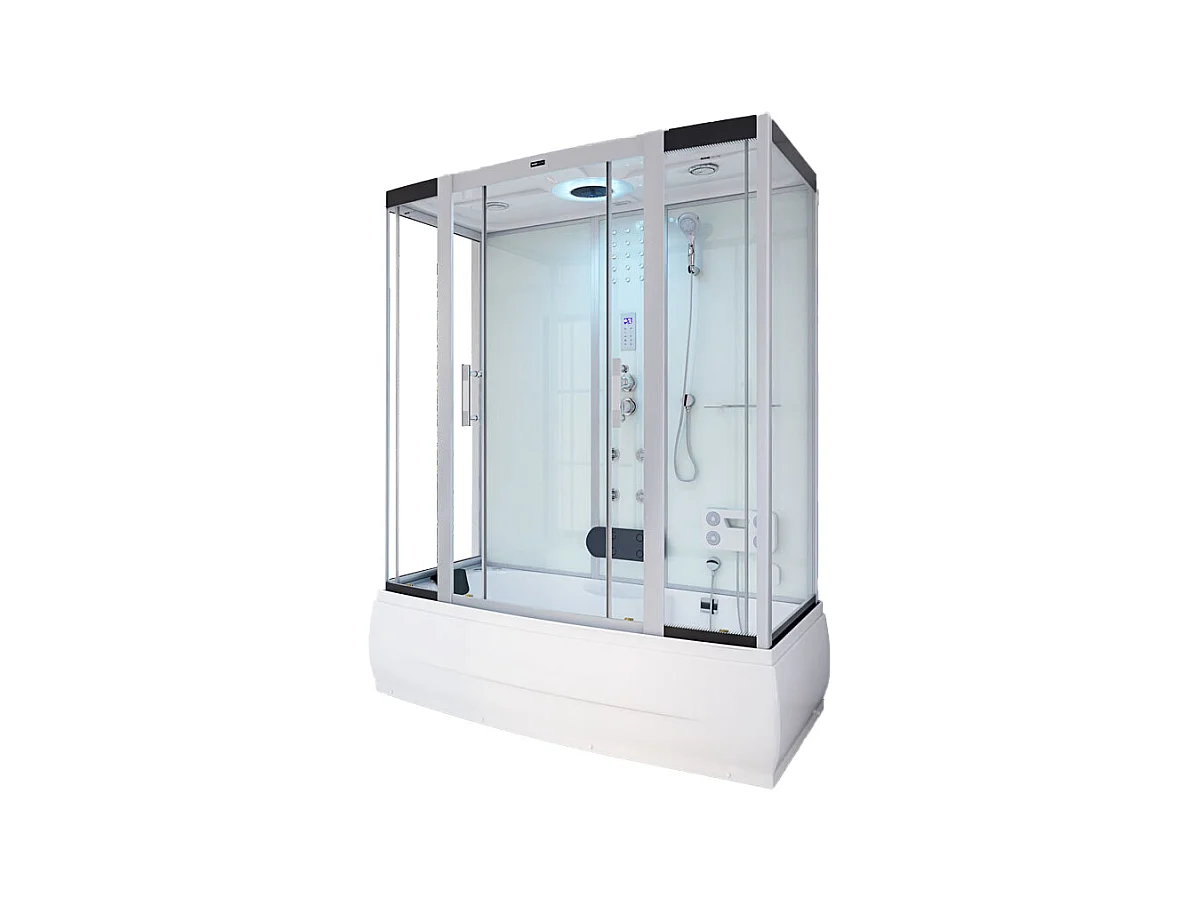 Home Deluxe Douche à vapeur DIAMOND BIG Blanc