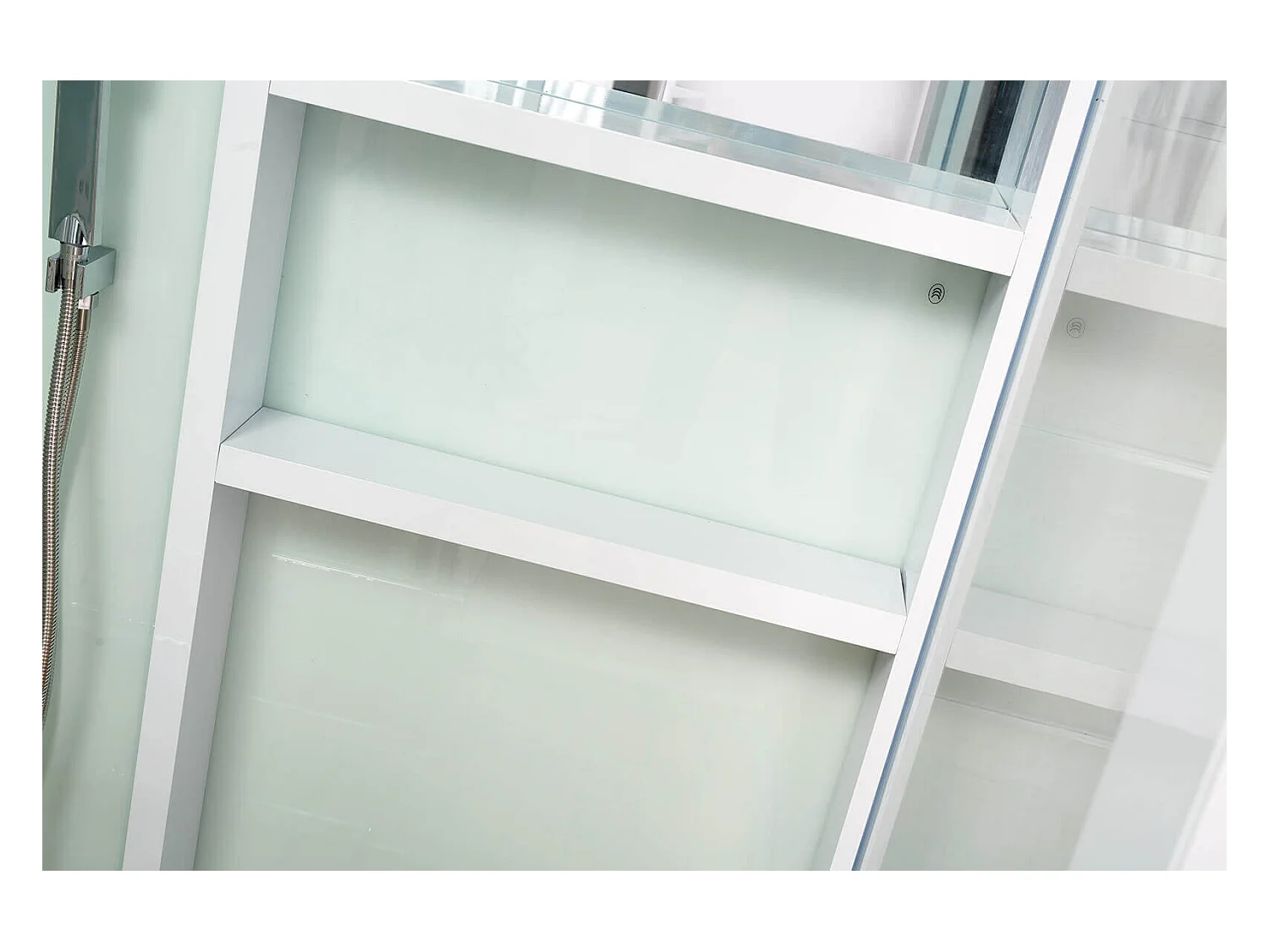 Home Deluxe Douche à vapeur WHITE LUXORY XL