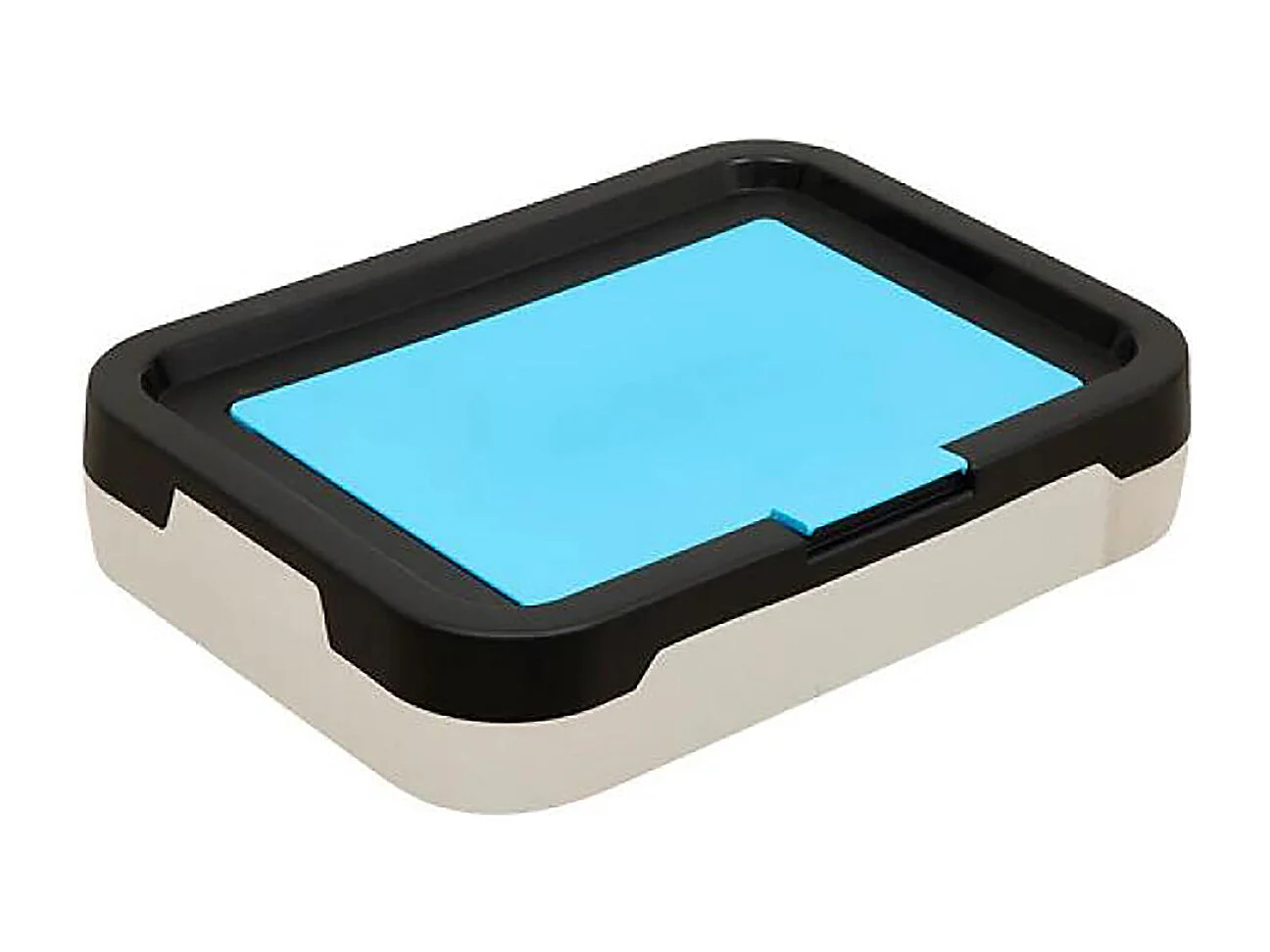 Lot de 3 poubelles de tri 3 Bacs empilables, capacité 24 l - Longueur 26,5 x largeur 38,5 x Hauteur 109 cm