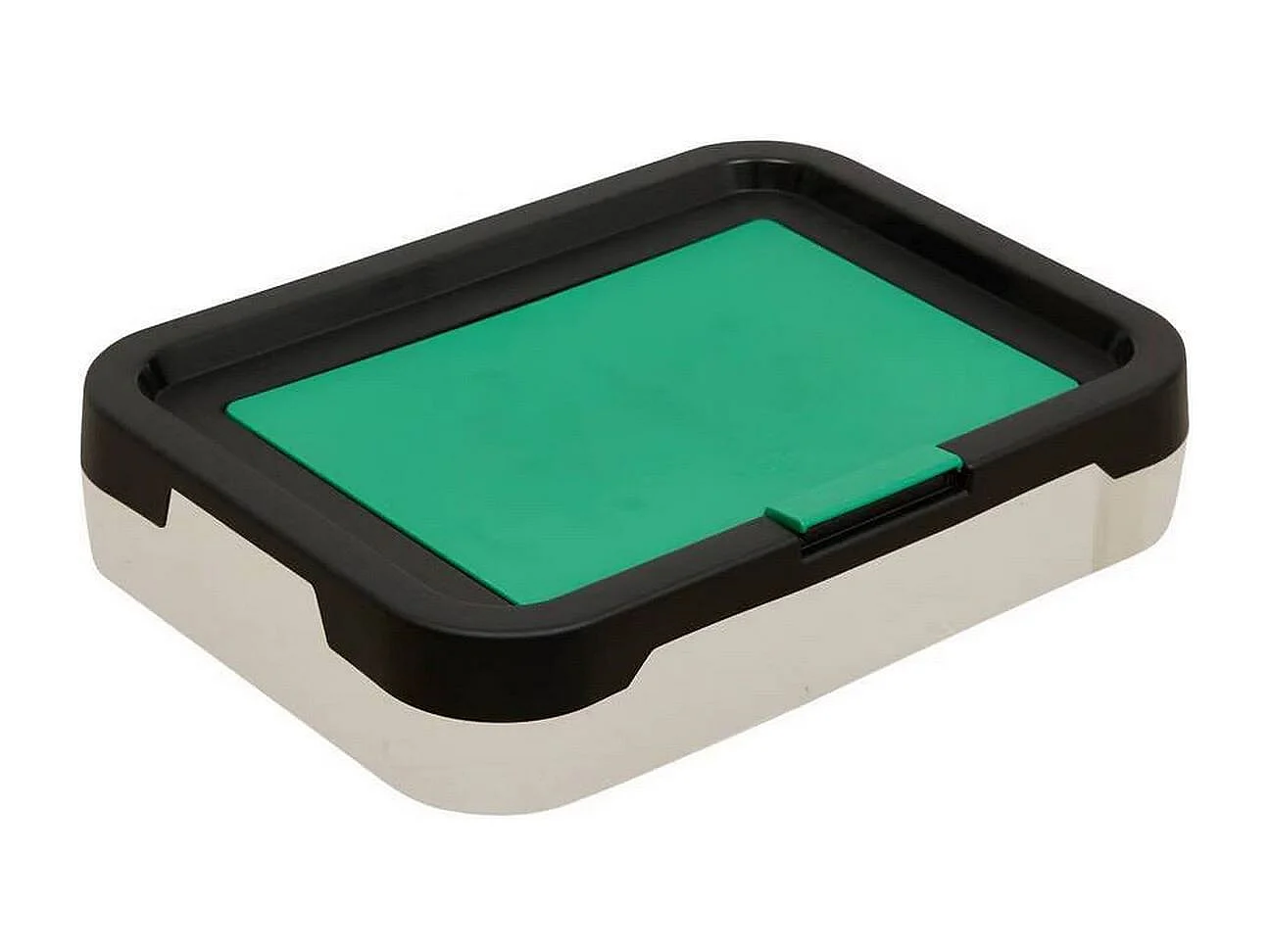 Lot de 3 poubelles de tri 3 Bacs empilables, capacité 24 l - Longueur 26,5 x largeur 38,5 x Hauteur 109 cm