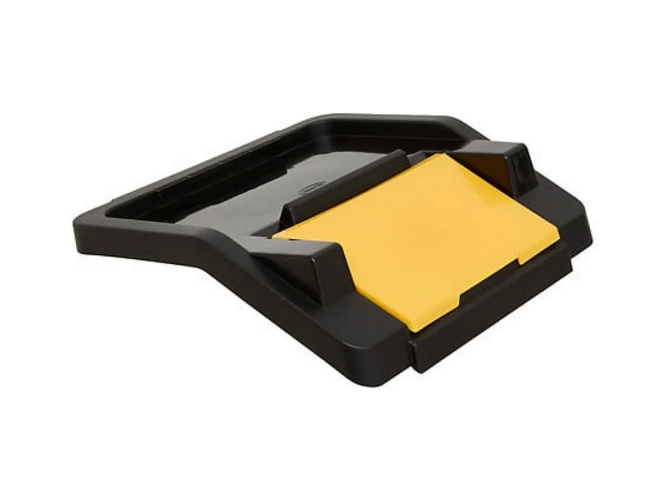 Lot de 3 poubelles de tri 3 Bacs empilables, capacité 30 l - Longueur 38,2 x Profondeur 37,6 x Hauteur 53 cm