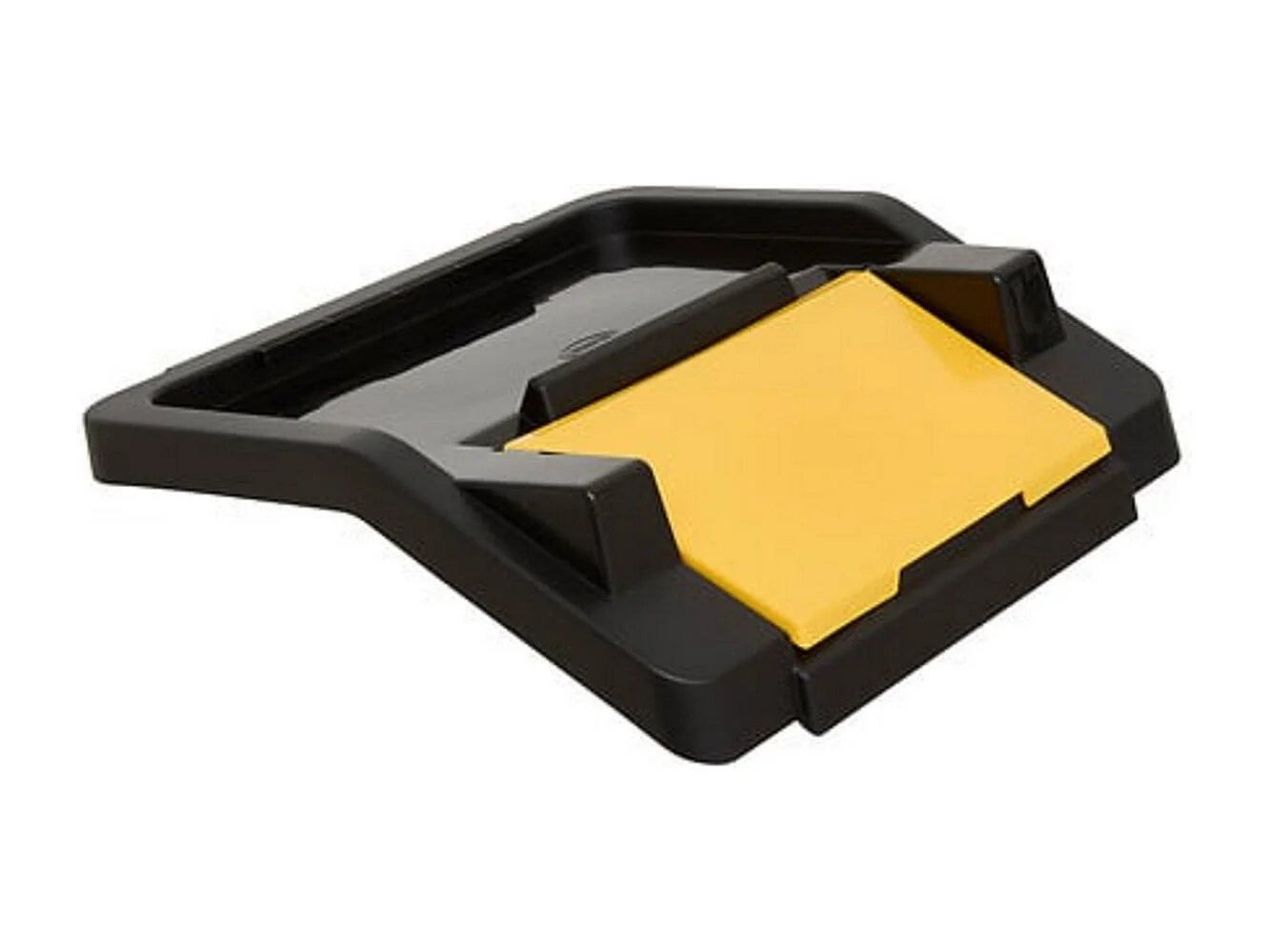 Lot de 3 poubelles de tri 3 Bacs empilables, capacité 30 l - Longueur 38,2 x Profondeur 37,6 x Hauteur 53 cm