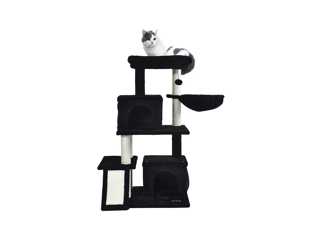 Home Deluxe Arbre à chat RUBY noir