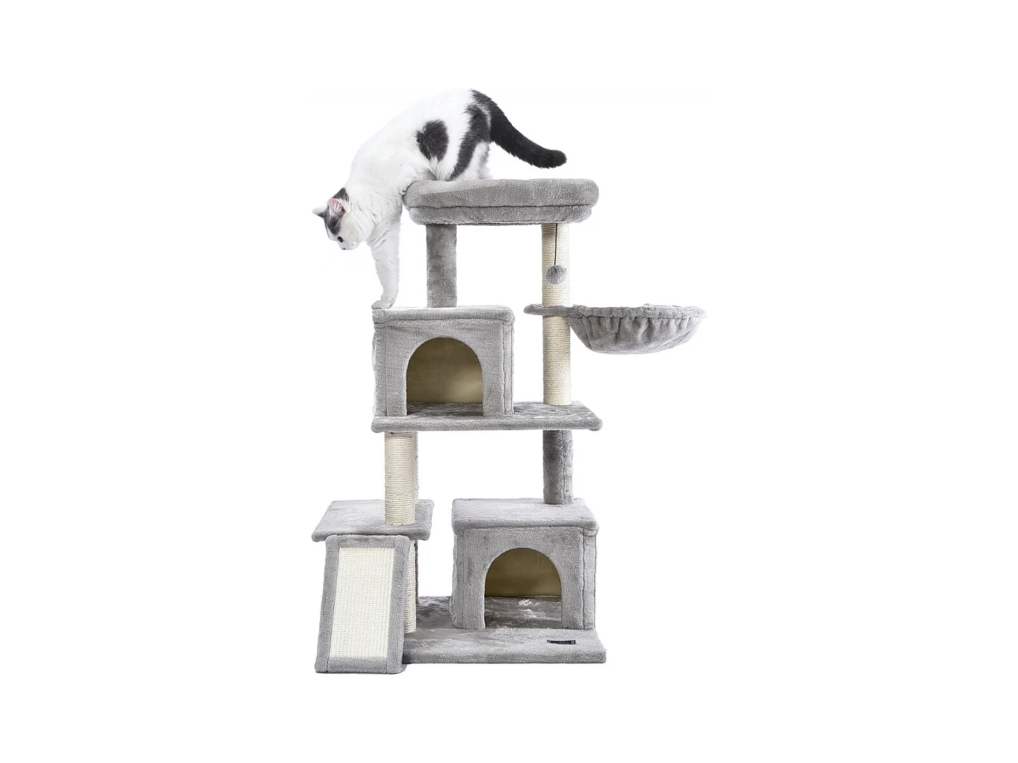Home Deluxe Arbre à chat RUBY Gris