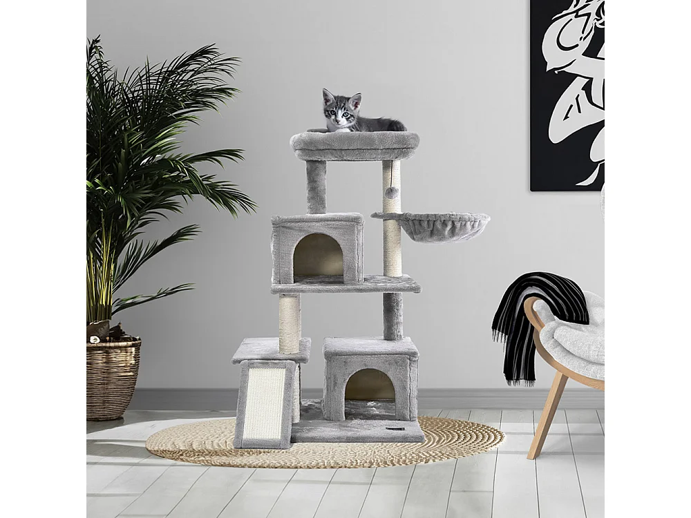 Home Deluxe Arbre à chat RUBY Gris