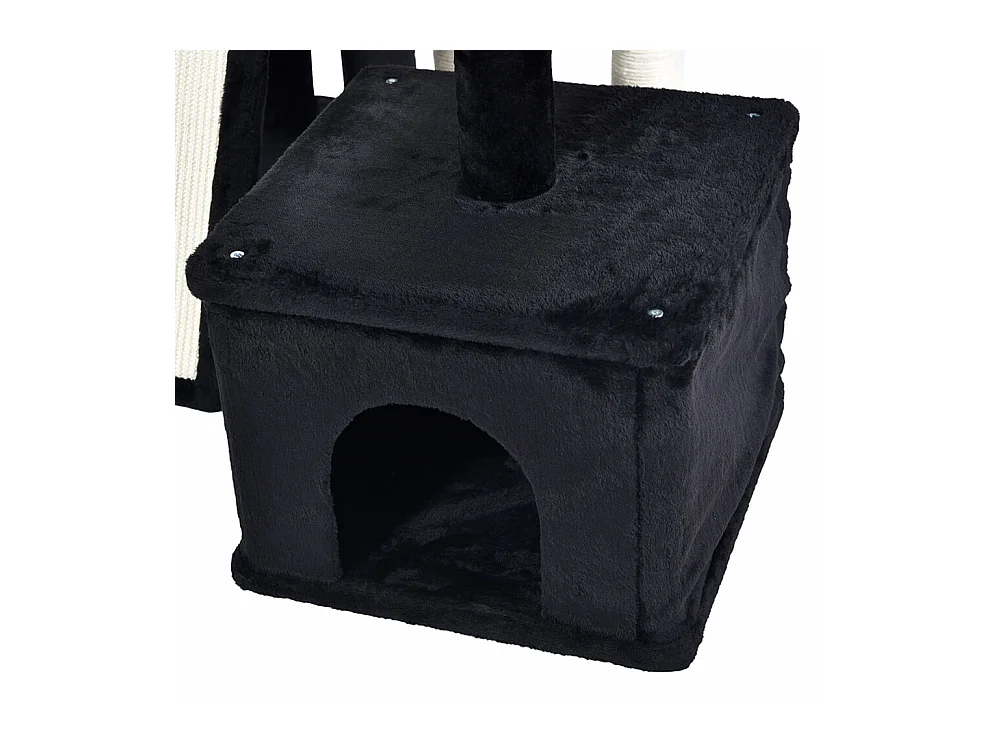 Home Deluxe Arbre à chat JAX Noir