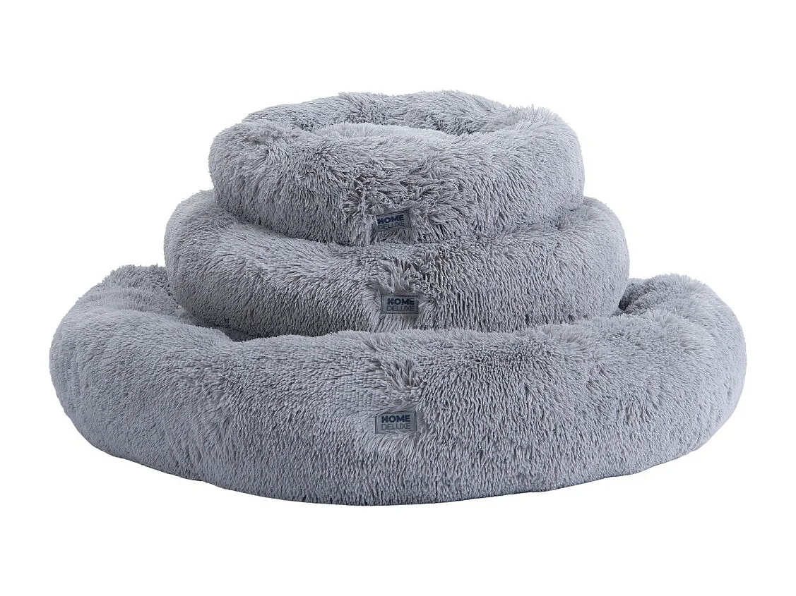 Home Deluxe Lit pour animaux domestiques MUFFIN Gris M