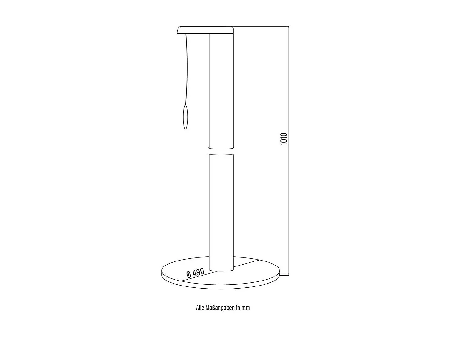 Home Deluxe Poteau griffoir NEVA Beige