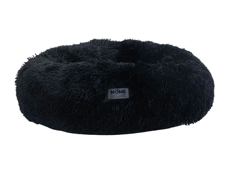 Home Deluxe Lit pour animaux domestiques MUFFIN Noir M