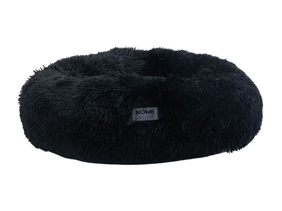 Home Deluxe Lit pour animaux domestiques MUFFIN Noir M