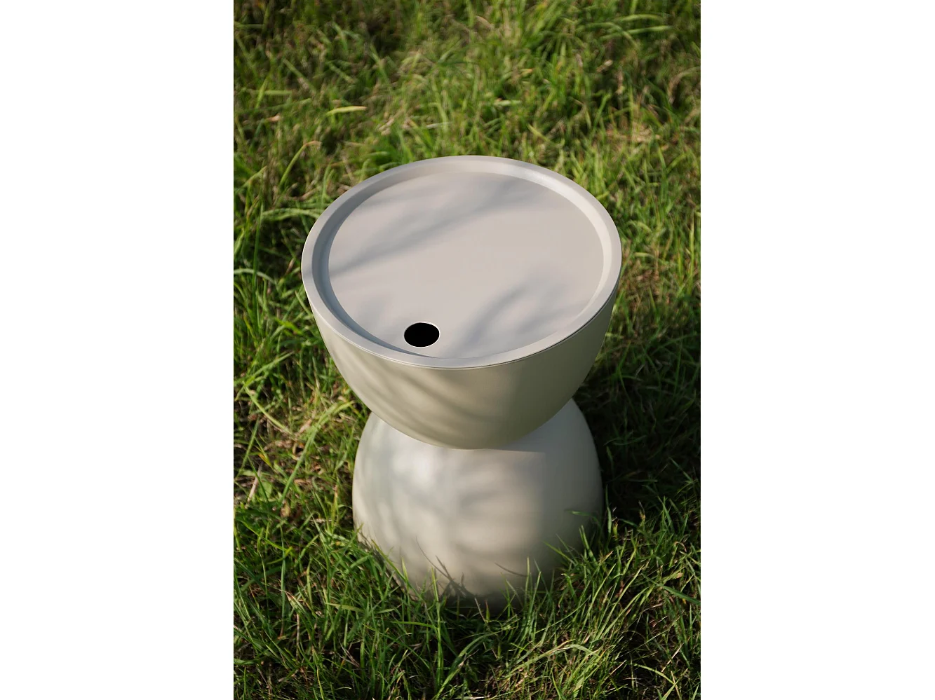 Table d'appoint avec rangement outdoor indoor Mara