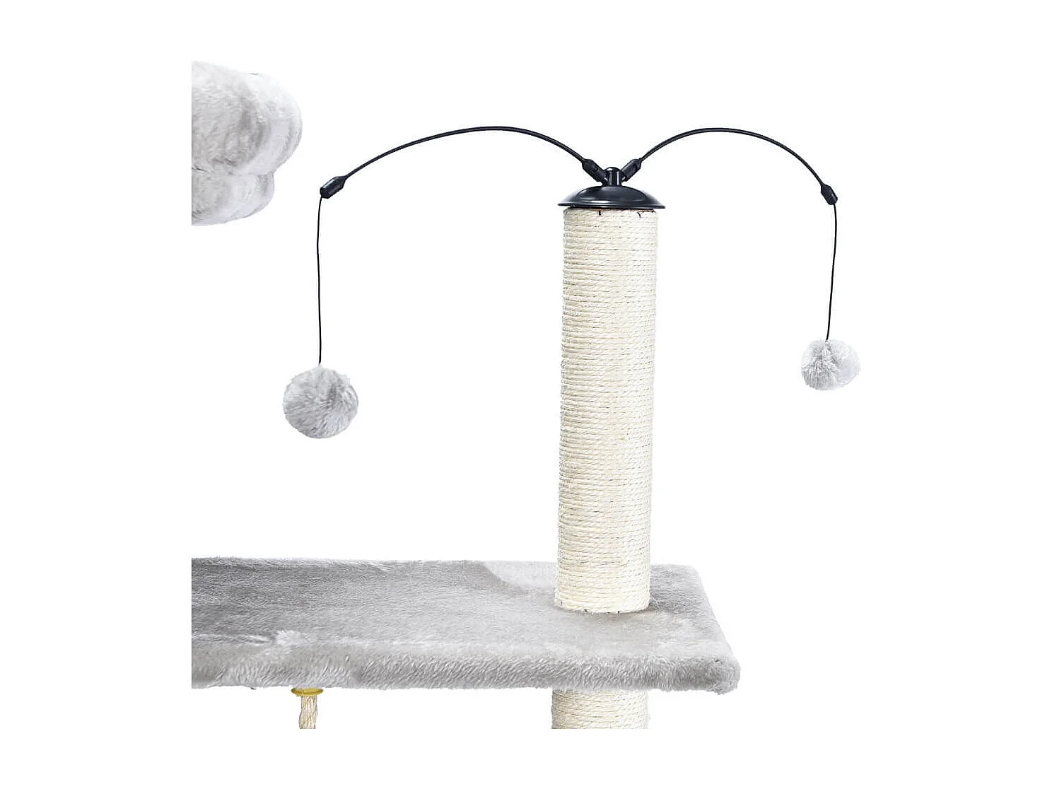 Home Deluxe Arbre à chat JAX Gris