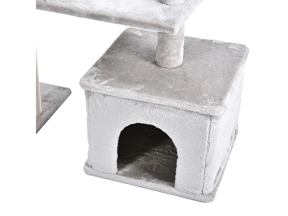 Home Deluxe Arbre à chat JAX Gris