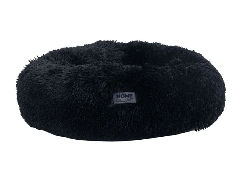 Home Deluxe Lit pour animaux domestiques MUFFIN Noir L