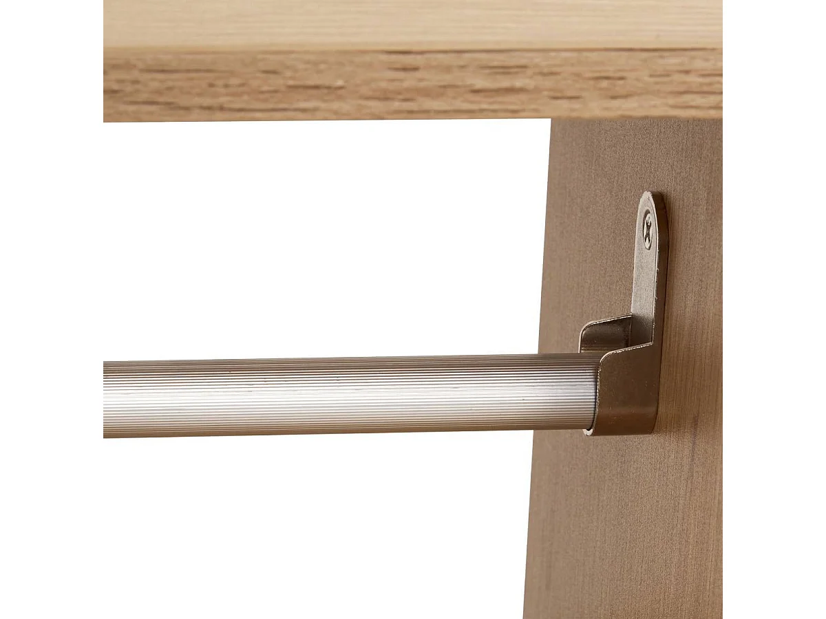 Dérouleur salle de bain avec réserve pour papier WC - Longueur 18 x Profondeur 20 x Hauteur 78 cm