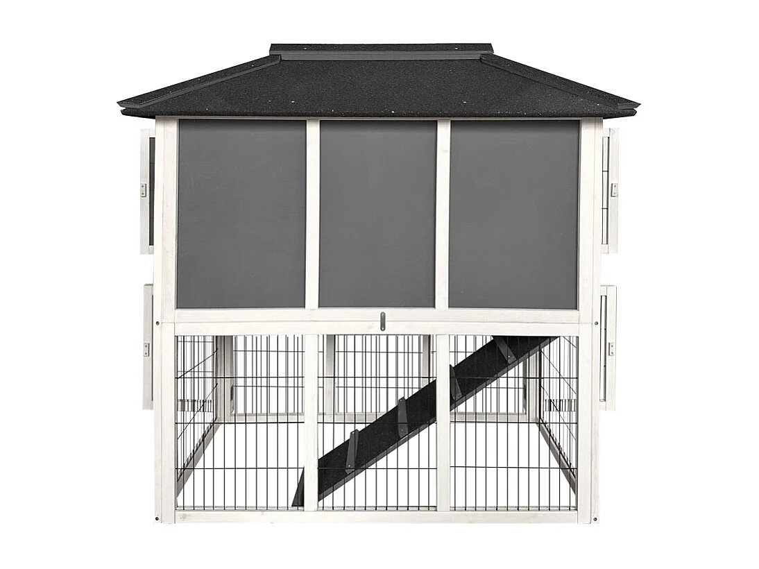 Home Deluxe Clapier à lapins TOCA - 115 x 115 cm