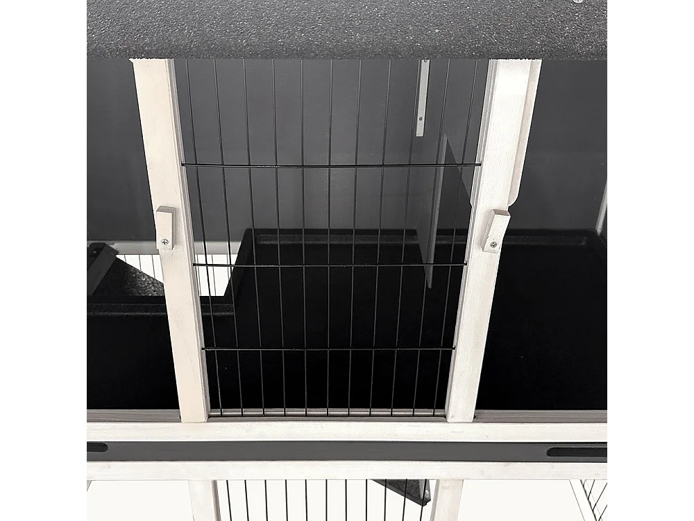 Home Deluxe Clapier à lapins TOCA - 115 x 115 cm