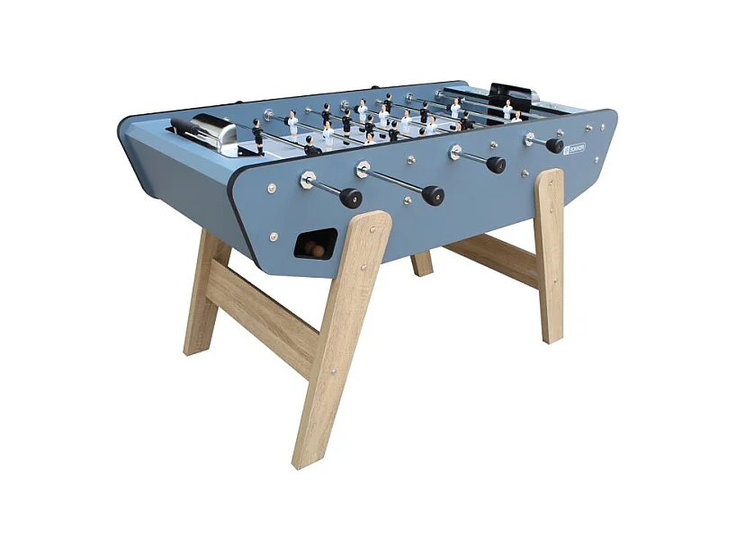 Baby-foot de Bar Coliseum - barres télescopiques et 3 Balles Lièges Inclus 153 x 75 x 90 cm