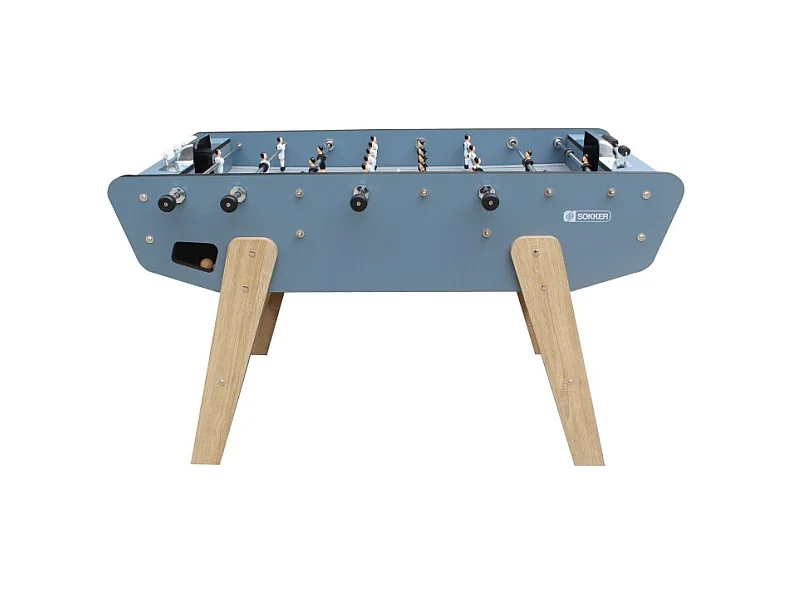 Baby-foot de Bar Coliseum - barres télescopiques et 3 Balles Lièges Inclus 153 x 75 x 90 cm