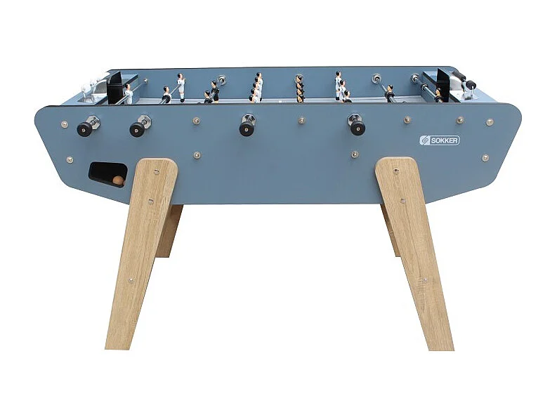 Baby-foot de Bar Coliseum - barres télescopiques et 3 Balles Lièges Inclus 153 x 75 x 90 cm