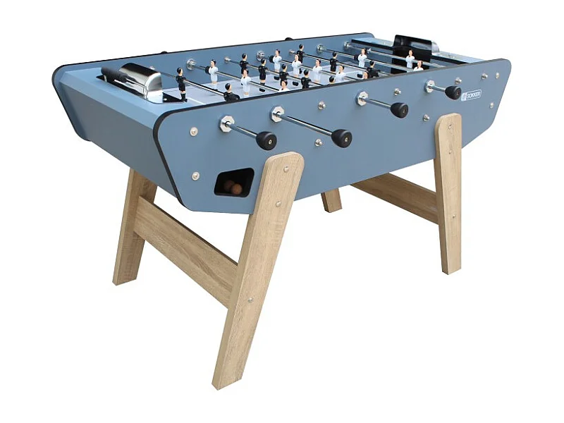 Baby-foot de Bar Coliseum - barres télescopiques et 3 Balles Lièges Inclus 153 x 75 x 90 cm