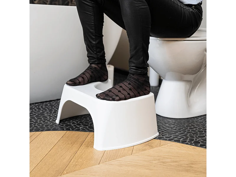 PACK WC à poser GROHE Bau Ceramic + Tabouret physiologique plastique Blanc