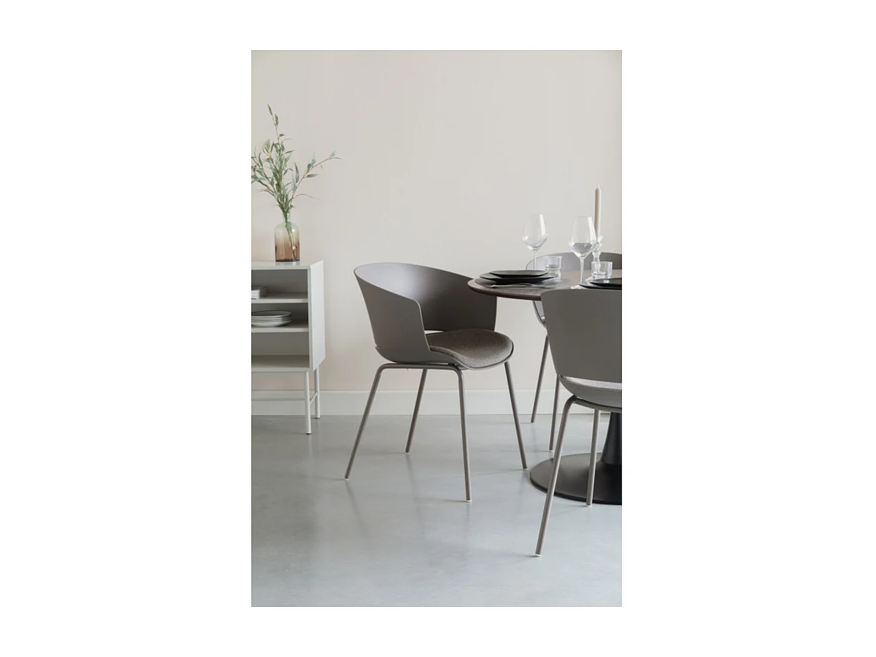 Lot de 4 chaises avec accoudoirs - Jessica