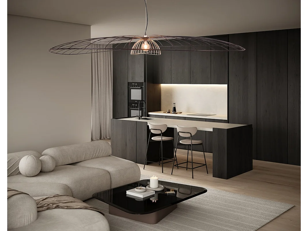 Suspension en métal Ø200 cm Lauris