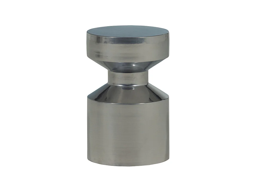 Ferry - Table d'appoint ronde en métal ø30cm - Chrome