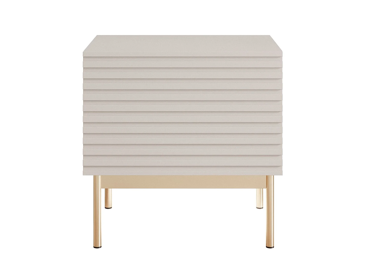 Table de chevet et LED - gris cachemire 46 cm - LINEARIS