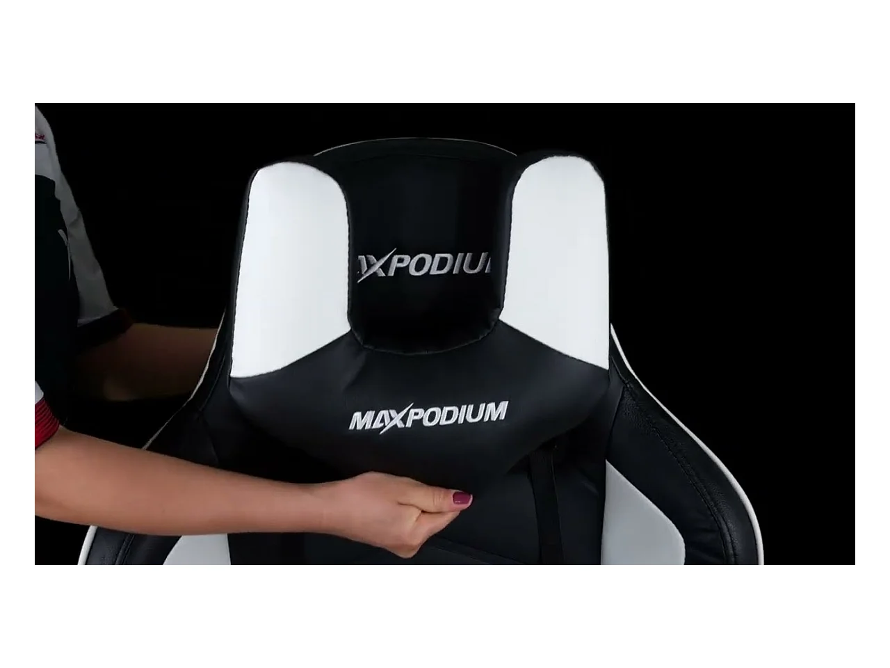 Chaise gamer ergonomique, réglable en hauteur, supporte 150 kg – Tactical, Noire et Rose