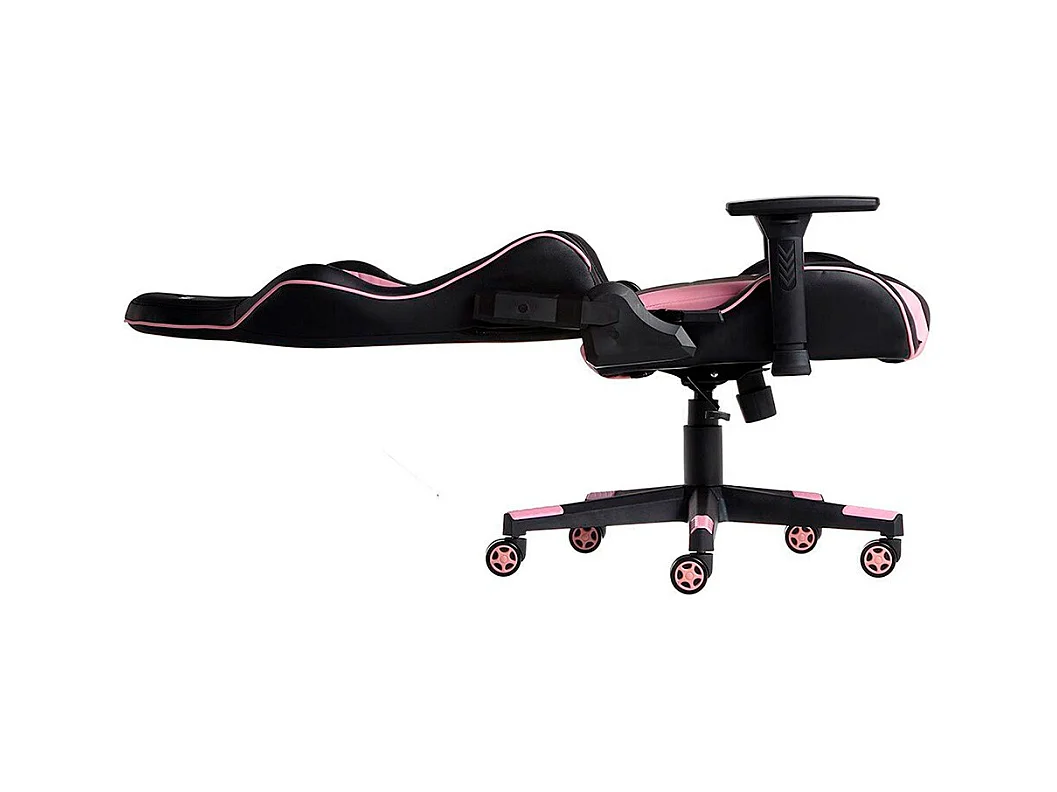 Chaise gamer ergonomique, réglable en hauteur, supporte 150 kg – Tactical, Noire et Rose