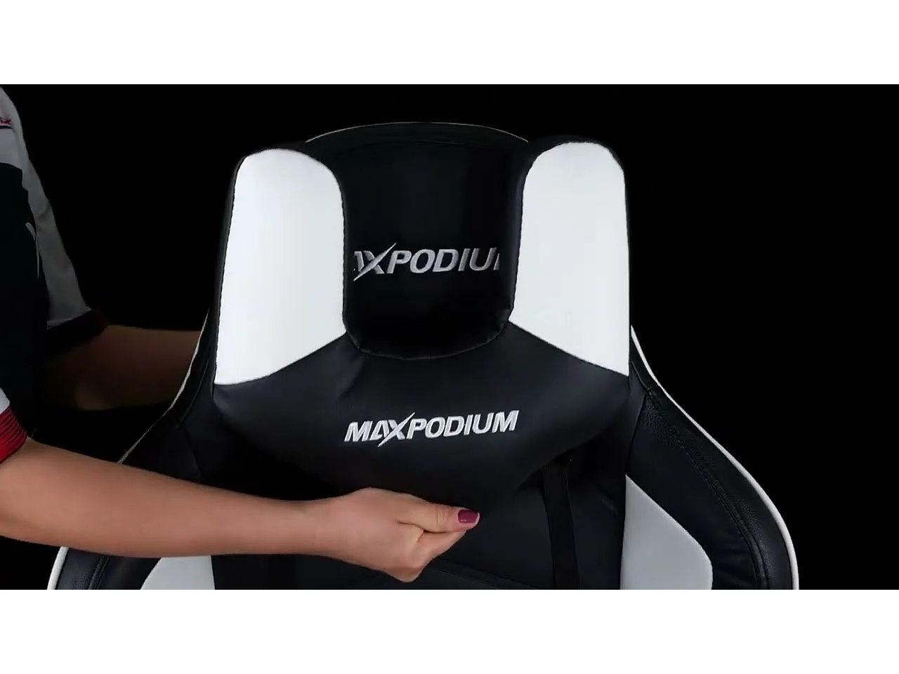 Chaise gamer ergonomique, réglable en hauteur, supporte 150 kg – Tactical, Noire et Rose