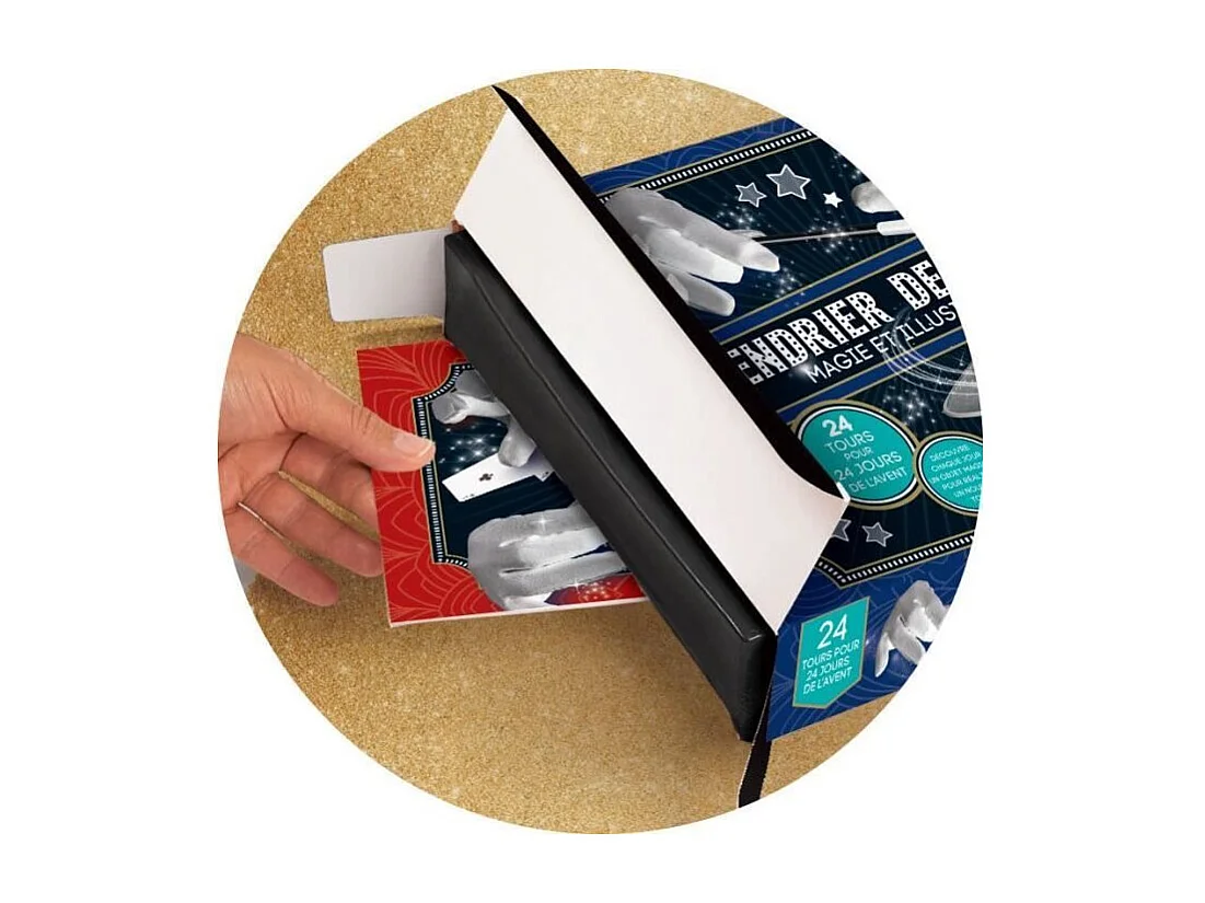 Magischer Adventskalender - 24 Zaubertricks - Illustriertes Handbuch - Multicolor