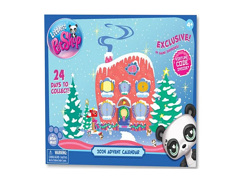 Figurines Bandai Littlest PetShop Calendrier de l Avent