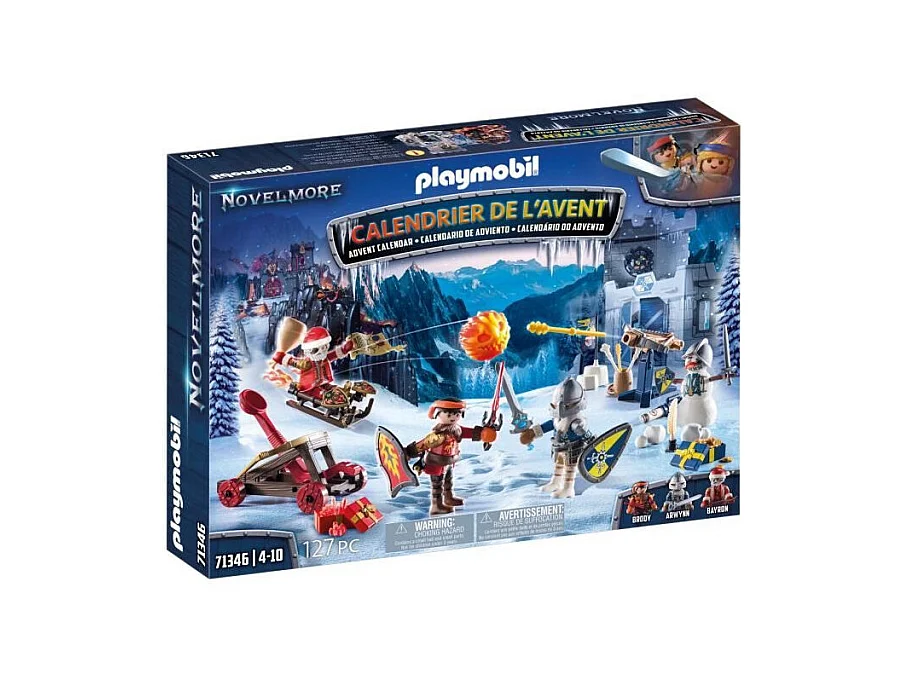Calendario dell'Avvento PLAYMOBIL 71346 Cavalieri Novelmore
