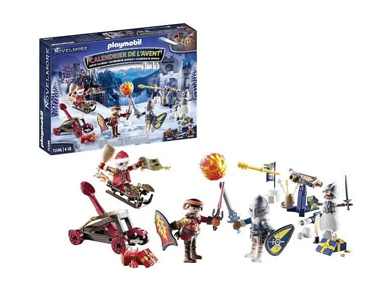Calendario dell'Avvento PLAYMOBIL 71346 Cavalieri Novelmore