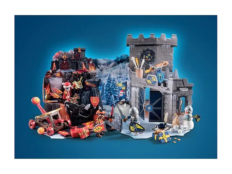 Calendario dell'Avvento PLAYMOBIL 71346 Cavalieri Novelmore