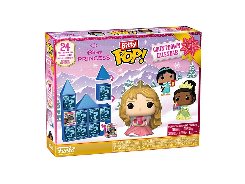 Calendario dell'Avvento Funko Bitty Pop Disney Princess - Multicolore