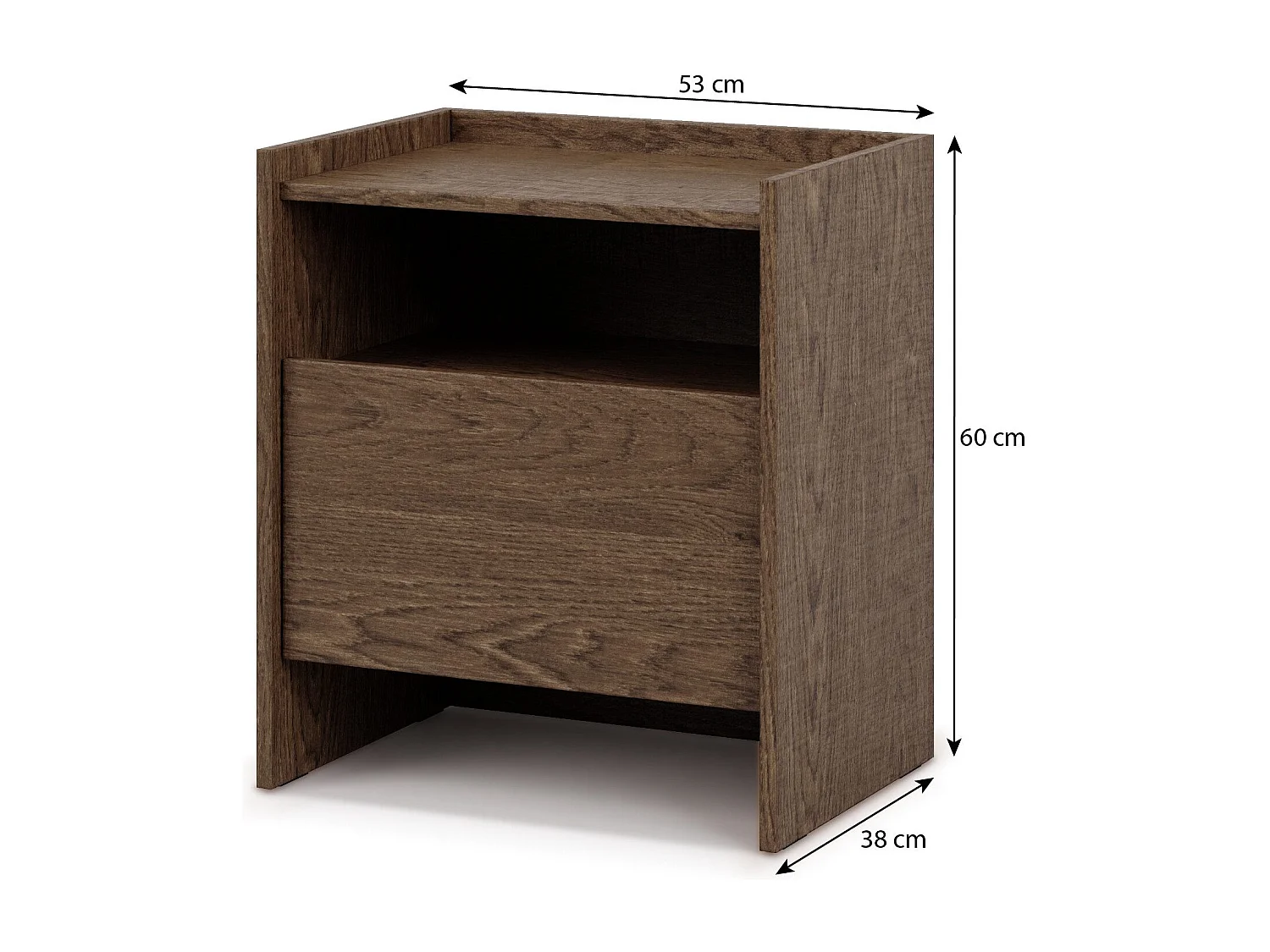 Table de chevet JUNI avec tiroi