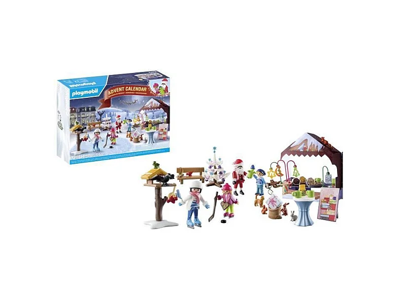 Adventskalender Weihnachten auf der Eisbahn PLAYMOBIL 71472