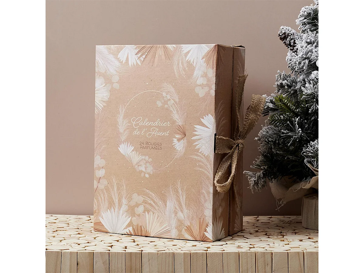 Calendrier de l'Avent 24 Bougies Parfumées Inspiration Nature - 24DAYS