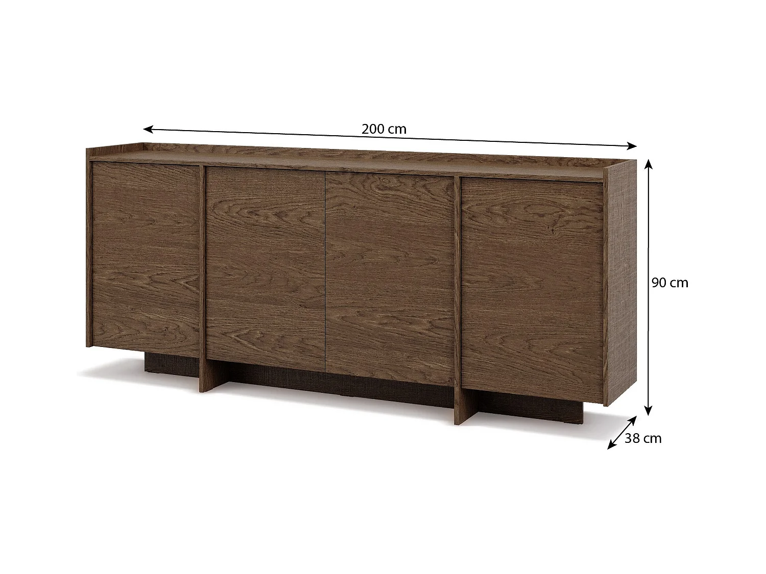 Commode JUNI avec 4 portes