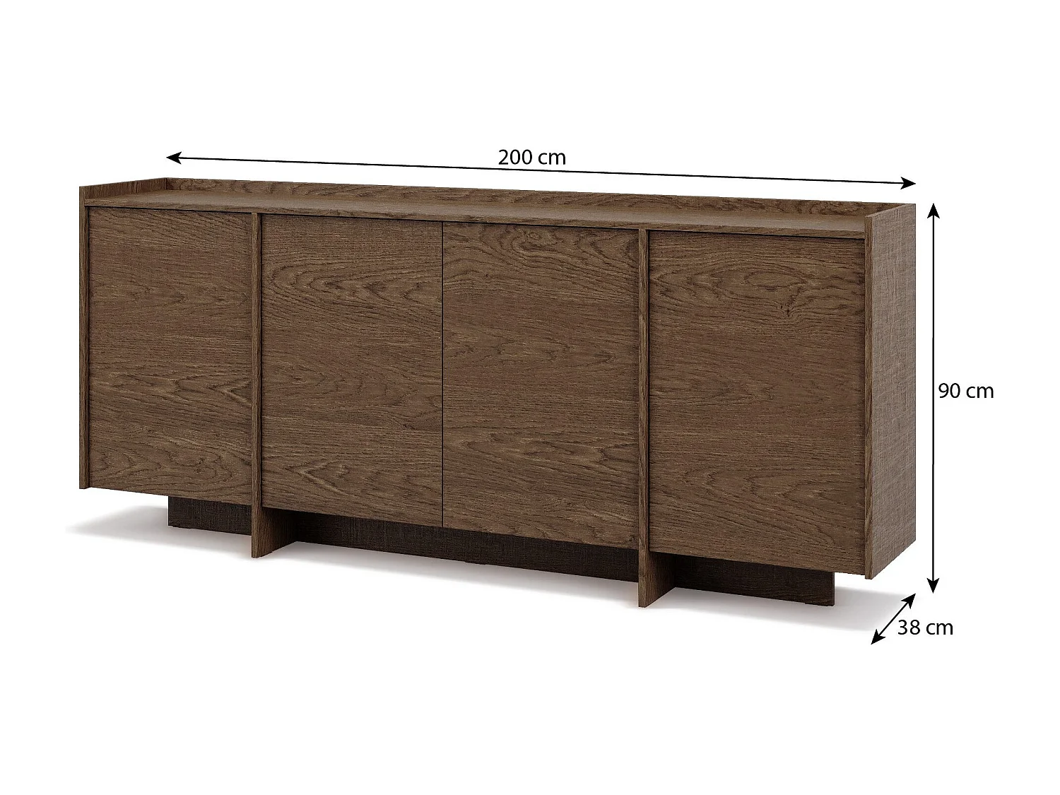 Commode JUNI avec 4 portes