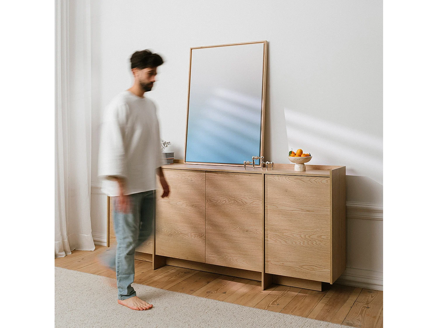 Commode JUNI à 4 portes