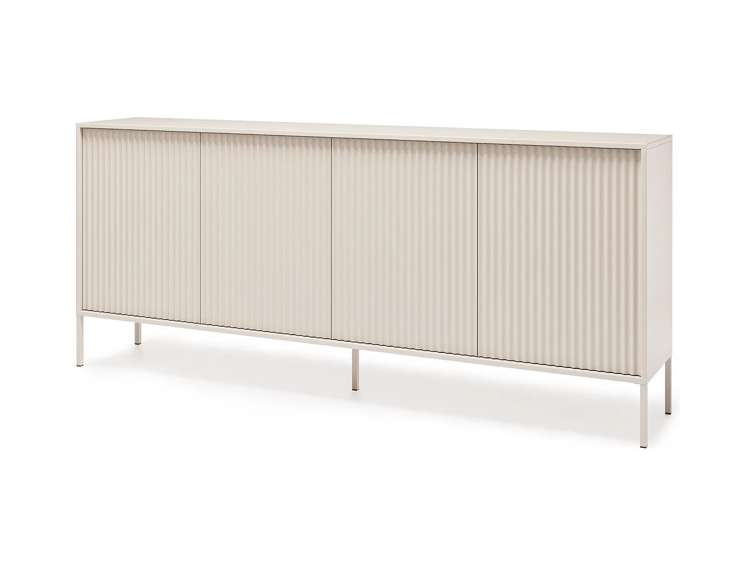 Commode NOTO 200 cm avec 4 portes Push-to-Open