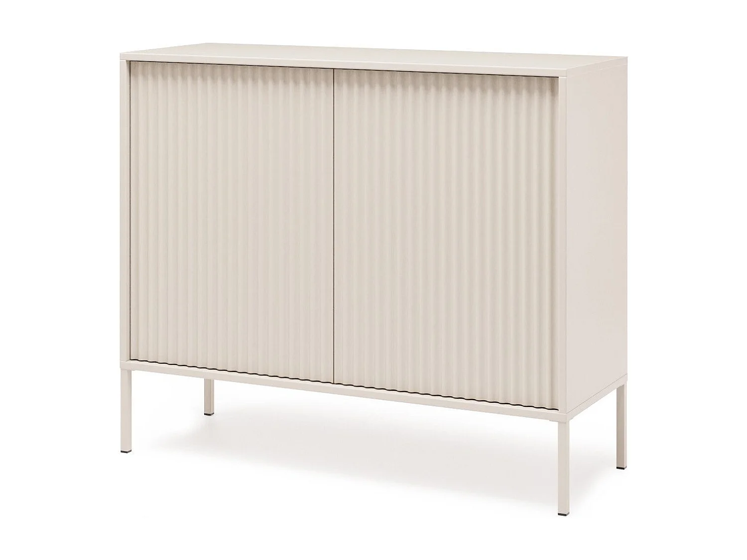 Commode NOTO 104 cm – design moderne avec 2 portes et système Push-to-Open pratique